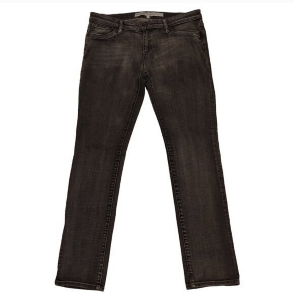Charlotte Russe Women's 12R Everyday Skinny‎ Jeans Pants Black Mid-Rise 5-Pocket